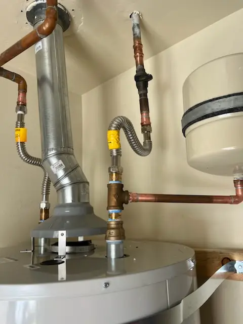 Water heater installation and plumbing repair in Barbertown